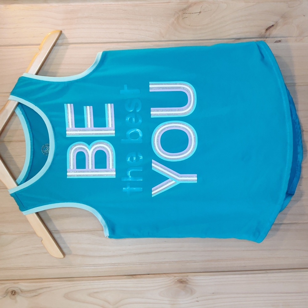 SO Blue Athletic Tank Top